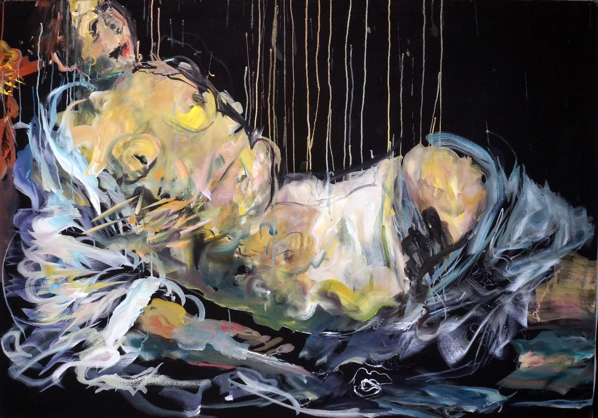  » évocations », peintures d’Yvon Saillard