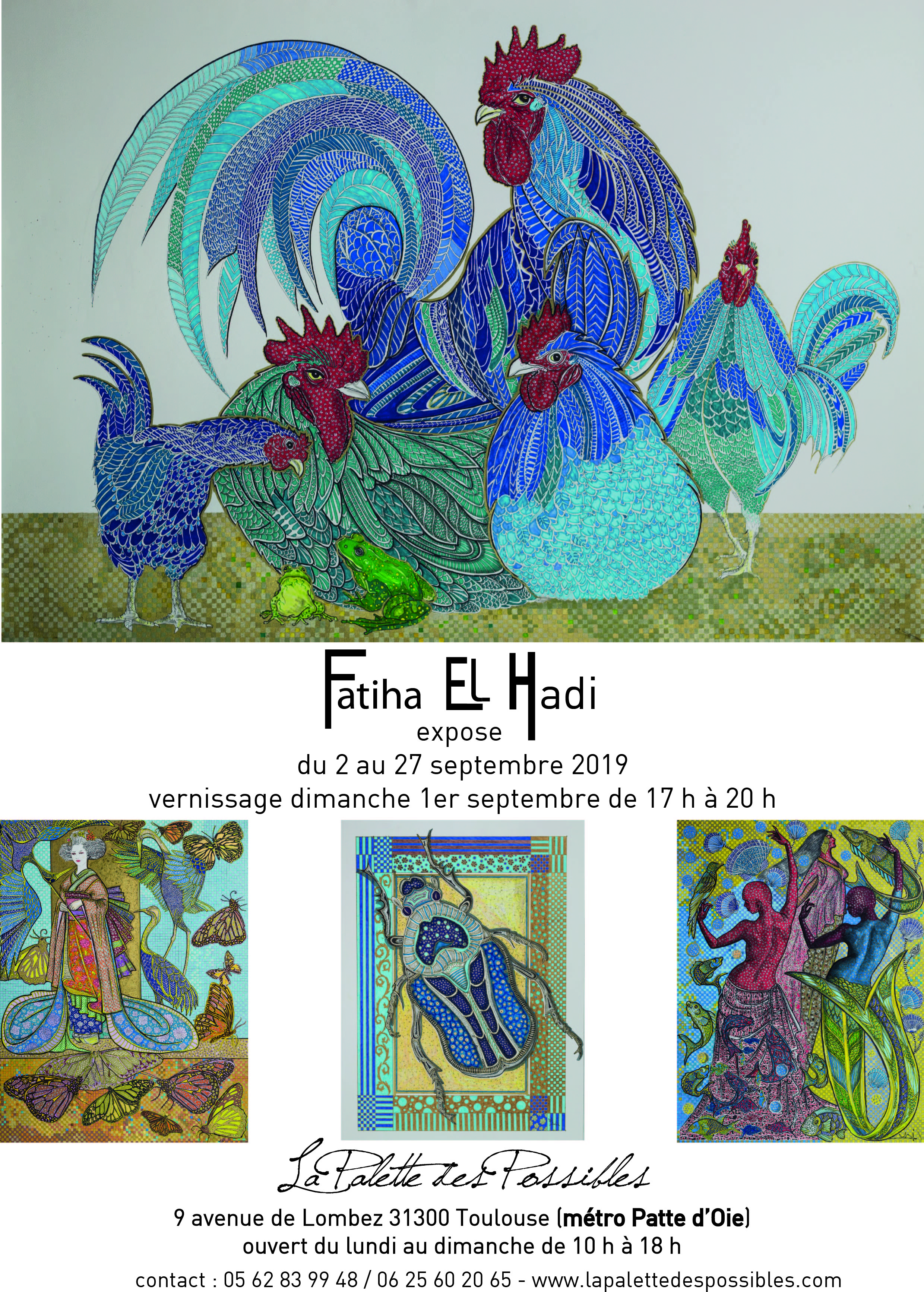 Exposition Fatiha El Hadi