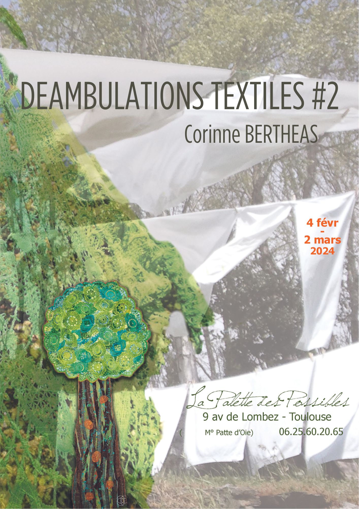 Déambulations textiles #2 – Corinne Berthéas
