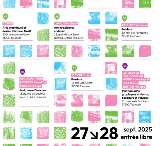 WEEK END DES ARTS EN BALADE A TOULOUSE