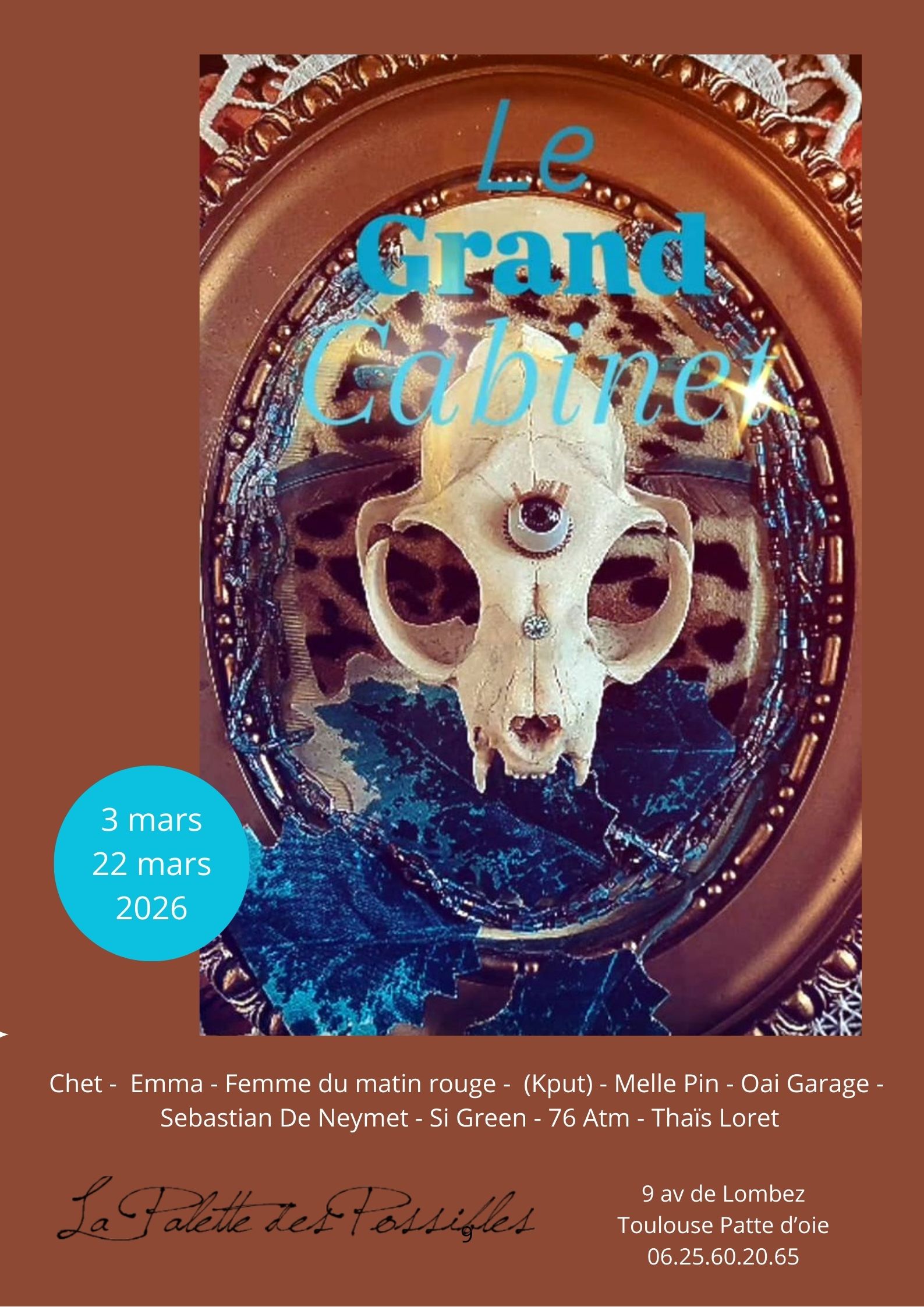 Le grand cabinet – installation  collective