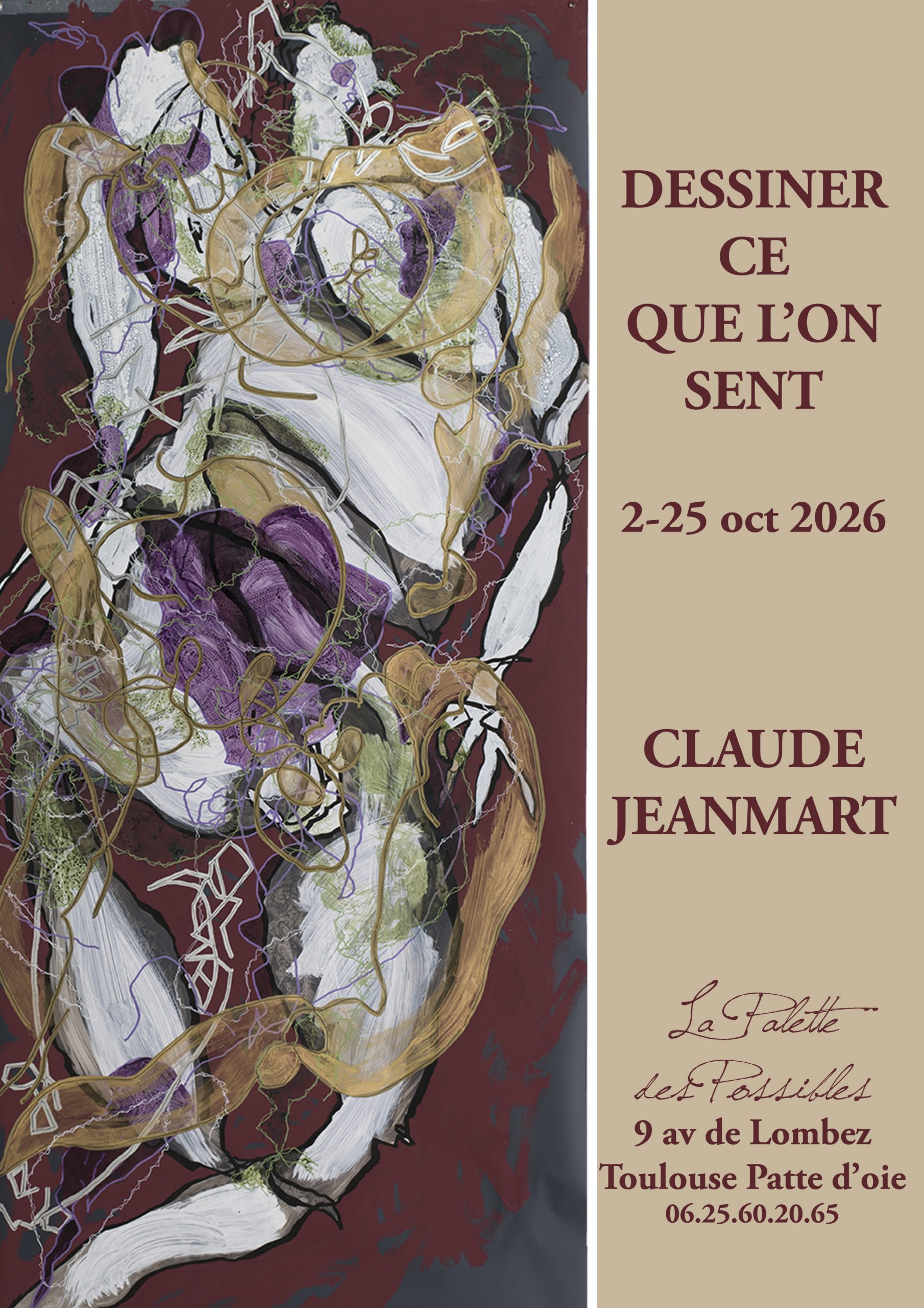 DESSINER CE QUE L&rsquo;ON SENT – Claude JEANMART